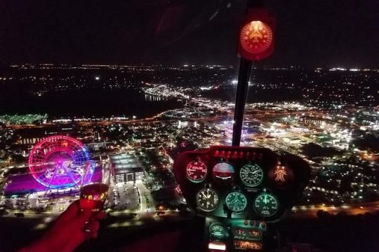 Helicopter Night Tour Over Orlando's Theme Parks