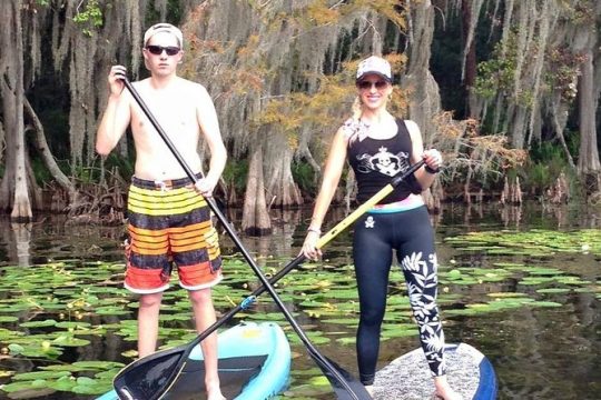 1-Hour Stand Up Paddleboard Rental from Lake Buena Vista Area