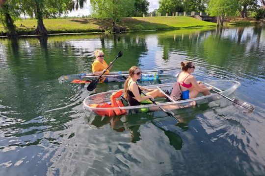 Urban Clear Kayak or Clear Paddleboard in Paradise: Morning/Night