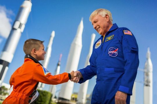 Kennedy Space Center & Chat with Astronaut & Transport fr Orlando