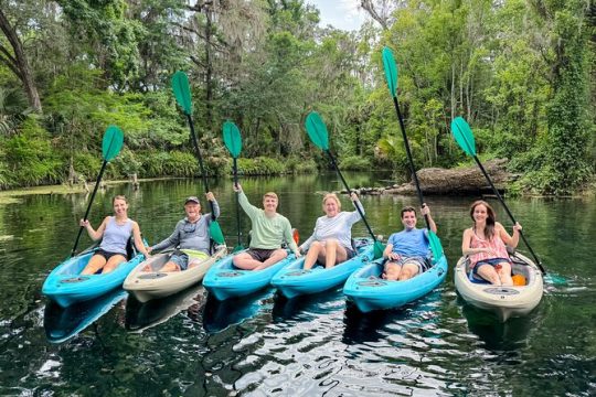 Glass Bottom Kayak Guided Tour in Silver springs