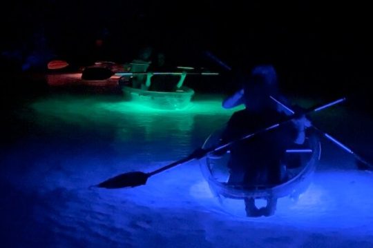 90-Minute Clear Kayak Sunset/Glow Tour in Rainbow Springs