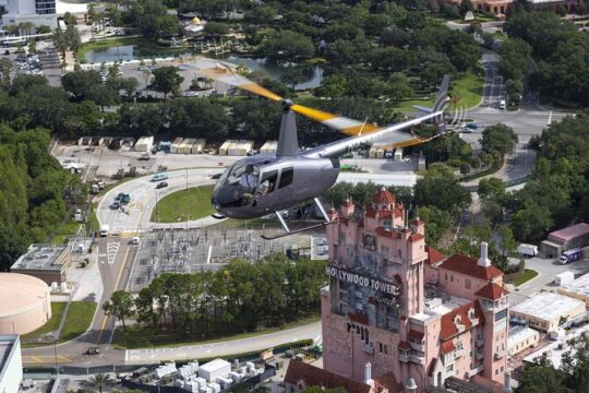 Day or After Hour Helicopter Tour over Theme Parks and Downtown